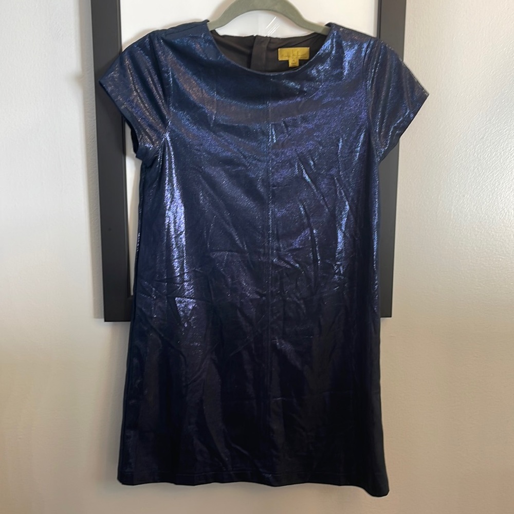 Nicole Miller mini dress, dark blue. size XL